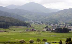 土淵山口集落 山口の水車小屋