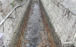 石積排水路